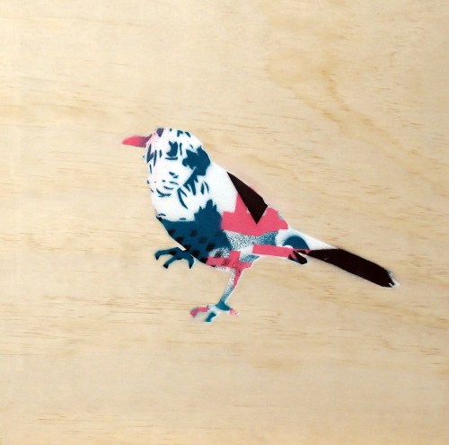 Bird Stencil by Glen Smith
